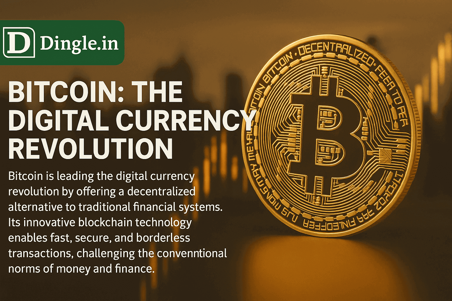 Bitcoin-Everything You Need to Know About the Digital Currency Revolution. Dingle.in Bitcoin has captured attention across the globe, sparking interest from financial analysts, tech lovers, and everyday folks alike. Whether you are deep into investing or just starting to explore the crypto space, getting a grasp on Bitcoin is more relevant than ever. Here’s a breakdown of the key things to know from where it all began, to how mining works, how transactions happen, and everything in between. The Rise of Bitcoin and Its Creator: Satoshi Nakamoto In October 2008, an individual (or group) under the pseudonym Satoshi Nakamoto published a groundbreaking white paper titled Bitcoin: A Peer-to-Peer Electronic Cash System. This paper outlined the concept of a decentralized digital currency, free from government or financial institution control. But who exactly is Satoshi Nakamoto? Despite various claims and speculations, Nakamoto’s identity remains a mystery. Some believe it’s a pseudonym to protect their privacy, while others suggest it could be a collective effort. Bitcoin Decentralized Digital currency What Is Bitcoin? Bitcoin is the first and most popular cryptocurrency, a form of digital currency that operates on blockchain technology. Cryptocurrency is a digital currency in which transactions are verified and records maintained by a decentralized system using cryptography, rather than by a centralized authority. Unlike traditional money, Bitcoin exists solely in the digital world, with transactions secured by cryptography. Decentralization: Banks or governments do not control Bitcoin transactions. It is a form of cryptocurrency which relies on blockchain technology. By means of cryptocurrency or crypto (short form of cryptocurrency), it is a digital currency or digital money that uses cryptography to secure its currency transactions. Blockchain: A public ledger records all Bitcoin transactions, ensuring transparency. As it is a digital currency there is no physical transaction and you will not find any physical coin of it. Users conduct all transactions in the virtual world, record them in a ledger called the Blockchain, and share it among themselves. It is just data. Limited Supply: There will only ever be 21 million Bitcoins, adding to its scarcity and value. Thus it is a full-proof system in terms of digital transactions. How Does Bitcoin Work? Bitcoin transactions occur in the digital realm. Here’s how it works: Digital Wallets: To use Bitcoin, both the sender and receiver must have digital wallets. Public and Private Keys: You authenticate transactions using a private key (your unique signature) and send them to a public key (the recipient’s address). Blockchain Recording: Once the system verifies the transaction, it adds it to the blockchain, ensuring no one can alter it. For instance, if you want to buy a laptop using Bitcoin, the seller provides their public key. You initiate the payment using your private key, and the system records the transaction on the blockchain. Bitcoin Transactions Explained Basically, to use Bitcoin, you need to own some, you can buy it from others using physical currency, or mine it yourself by solving a mathematical puzzle. Now to earn Bitcoin some people do Bitcoin mining! .What happens that every ten minutes or so mining computers collect a few hundred pending bitcoin transactions (a “block”) and turn them into a mathematical puzzle? The miner who solves the puzzle earns 25 Bitcoin as a reward. Miners generate new Bitcoins, but only after the ledger adds 99 more blocks. Thus by solving mathematical puzzles you can earn Bitcoin but it is not easy. As sometimes the expense on computers (it can be a computer network) and electric power is much higher than the market value of earned Bitcoin. Still, some people actively mine Bitcoin as part of the Bitcoin network. There are so many websites and companies that help your mining activity by charging you some fees just like banks. Bitcoin Mining: How New Bitcoins Are Created It is a process where powerful computers (or networks) solve complex mathematical puzzles to validate transactions and add them to the blockchain. Miners receive Bitcoin as a reward for their efforts. Key Points About Bitcoin Mining: Reward System: Miners receive Bitcoin as a reward for solving puzzles. Initially, the system rewarded miners with 50 BTC, but it halves this amount approximately every four years (currently the system rewards 6.25 BTC per block). High Costs: Mining requires expensive hardware and consumes significant electricity, which can sometimes outweigh the value of the Bitcoin earned. Bitcoin Supply Cap: Only 21 million Bitcoins will ever exist. As of now, miners have mined over 19 million Bitcoins. Why Is Bitcoin So Valuable? Scarcity, utility, and demand drive Bitcoin’s value. With only 21 million Bitcoins in existence, its limited supply contributes to its high price. In January 2025, Bitcoin reached an all-time high of nearly $106,963 USD per Bitcoin. Factors Influencing Bitcoin’s Value: Scarcity: Finite supply of 21 million Bitcoins. Adoption: Increasing acceptance by individuals, companies, and even governments. Security: Blockchain ensures secure and tamper-proof transactions. Inflation Hedge: Bitcoin acts as a store of value, similar to gold. How to sell or buy using BitCoin Now let us take an example that you need to buy a Laptop and Shop owner accepts Bitcoin. Now to pay Shop owner you first need to know his public key (digital alphanumeric number). Then, using your private key, you initiate a transaction, which the shop owner receives using his own private key. Once the transaction completes, you get your laptop. Now let me explain this in a very easy way. You want to send some Bitcoin to me. Then we both should have a public key or address and a very personal private key to authenticate transactions. Now to send using your private key you initiate a transaction to me by my public key. At the other end, I will use my private key to receive Bitcoin. In the real world, people perform transactions using a Digital Wallet or Bitcoin wallet, and the transactions shown above are automated and done in a very user-friendly way. Explanation of the Change: “transactions are done by using Digital Wallet or bitcoin wallet” changed to “people perform transactions using a Digital Wallet or Bitcoin wallet”: This explicitly states who is performing the action (“people”) and makes “perform” the active verb. The rest of the sentence was already in a relatively active structure, although we could make a minor adjustment for even more directness: “the above-shown transactions are automated and done in a very user-friendly way” changed to “the system automates and executes the above-shown transactions in a very user-friendly way”: This version explicitly states the actor (“the system”) responsible for the automation and execution. Combining these changes gives the revised sentence: In the real world, people perform transactions using a Digital Wallet or Bitcoin wallet, and the system automates and executes the above-shown transactions in a very user-friendly way. Moreover you will find an app for bitcoin in App store or Play store. How to Buy or Sell Using Bitcoin Buying or selling using Bitcoin is straightforward once you have a digital wallet. Here’s a simple step-by-step process: Get a Digital Wallet: Download a Bitcoin wallet from the App Store or Play Store. Buy Bitcoin: Purchase Bitcoin from cryptocurrency exchanges using your local currency. Initiate Transactions: Use your private key to send Bitcoin to someone’s public key. Examples of Bitcoin Usage: Buying goods and services online or in physical stores. Sending money across borders without hefty fees. Investing in Bitcoin as a long-term asset. Pros and Cons of Bitcoin Bitcoin has revolutionized the financial landscape, but it comes with its own set of benefits and drawbacks. Advantages of Bitcoin: Decentralized: No government or bank interference. Transparency: Transactions are publicly recorded on the blockchain. Security: Cryptography ensures secure transactions. Lower Fees: No intermediaries mean minimal transaction costs. Disadvantages of Bitcoin: Volatility: Bitcoin’s value can fluctuate drastically. Regulatory Issues: Some governments ban or heavily regulate Bitcoin. Energy Consumption: Mining requires immense energy, raising environmental concerns. Complexity: Understanding Bitcoin and blockchain technology can be challenging for beginners. Countries and Bitcoin: Who Accepts It? Bitcoin’s legal status varies across the globe. Countries That Accept Bitcoin: El Salvador (official currency) Japan Switzerland Germany Countries That Restrict Bitcoin: China Egypt Bangladesh Why Some Countries Ban Bitcoin Bitcoin’s anonymity can facilitate illicit activities such as money laundering and tax evasion. This has led some governments to impose restrictions or outright bans. Why Bitcoins and Why not. “Each and every transaction is secured and private. That means you don’t have to pay taxes or fees to the Government or Bank.” This is the prime reason some countries have not officially accepted Bitcoin and its transactions as a currency or money. While some countries have accepted it as currency and they do not prohibit transactions. They even allow buying or selling through. Conclusion: Is Bitcoin the Future of Money? Bitcoin has undeniably paved the way for a financial revolution. However, it’s important to approach Bitcoin with caution, considering its risks, regulatory challenges, and market volatility. If you’re interested in Bitcoin, ensure you understand your country’s regulations and invest wisely. While Bitcoin is not a physical currency, its impact on the financial world is tangible and profound. As we move toward a more digital future, Bitcoin might just become the cornerstone of the global economy. Till next time take care.
