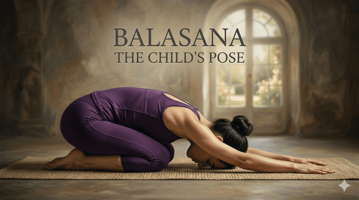 Baalasana (Child’s Pose)
Deep Relaxation and GroundingChild’s Pose is a relaxing position that helps you feel calm and peaceful. You kneel down, spread your knees apart, and reach your arms forward. This pose makes you feel safe and grounded. It helps reduce stress, worry, and tiredness. The gentle pressure on your stomach helps with digestion, and the position naturally slows your heart rate and calms your mind
| dingle