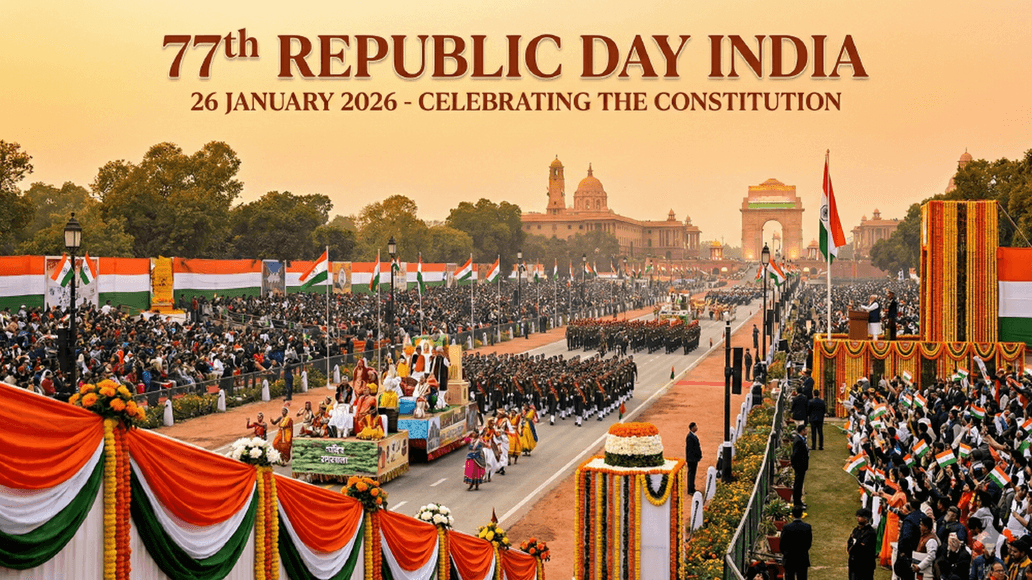 26th January, India celebrates Republic Day