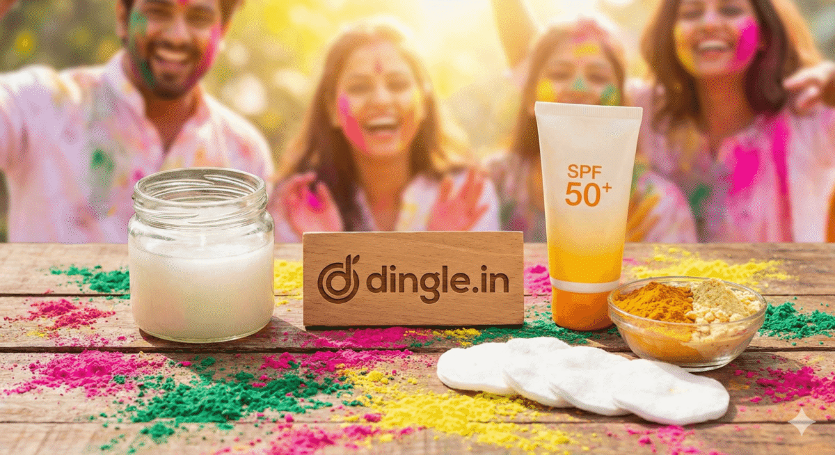 Healthy way to celebrate Holi festival

Holi is a beautiful celebration of life, but taking a few minutes to protect yourself beforehand is for your for your overall wellbeing.

Holi is joyful, but many modern colours contain synthetic dyes, heavy metals, and industrial chemicals that can harm your skin.

Protecting your skin is not cosmetic care it is preventive health care. Protecting your skin isn't just about vanity; it’s about defending your body’s most important physical boundary. Preparing your skin before you step out to play Dhuleti is essential for your physical health. 

Throwing synthetic gulal exposes your skin to industrial dyes and crushed glass. These materials cut your skin and let toxins enter your body. A thick layer of coconut oil stops these chemicals from entering your pores. Playing outdoors in the 35 degree Celsius temperature sun heats up the chemical colours on your body. This reaction causes severe burns and rapid dehydration. 

Sunscreen and oil block the heat and stop the chemical burns. Washing off unprotected colour takes hours of painful scrubbing.

Applying oil or moisturiser beforehand lets you wash the paint off quickly. You keep your skin intact and avoid stress in the days following the festival. Spend five minutes applying oil or moisturiser before joining the street celebrations.
dingle.in